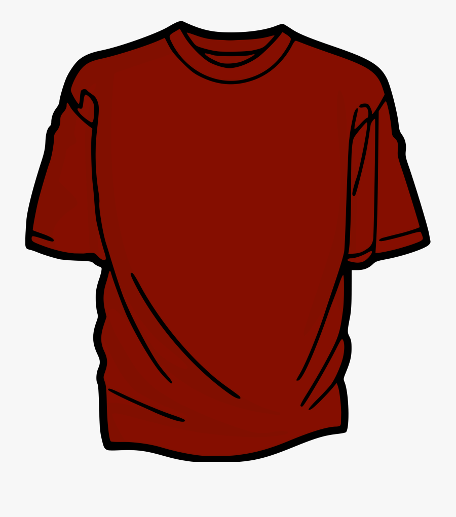 Red T-shirt - Red T Shirt Clipart, Transparent Clipart