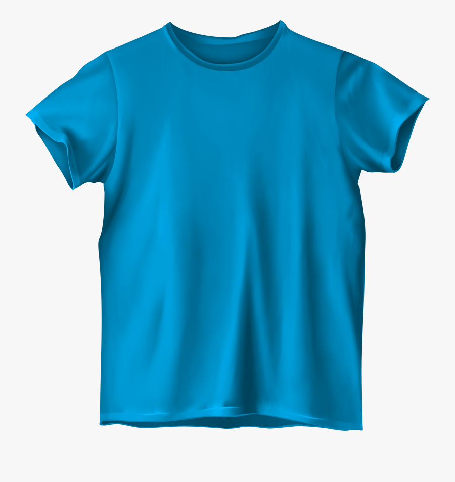 Blue T Shirt Png Clipart - Red T Shirt Transparent Background, Transparent Clipart