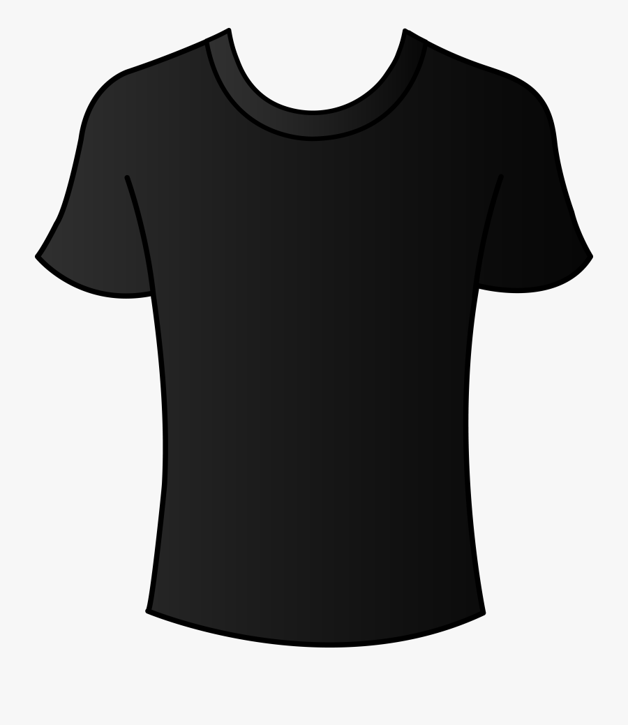 Quartz Ore In Rocks Clipart - Black T Shirt Cartoon Png, Transparent Clipart