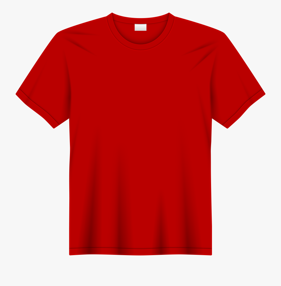 Red T Shirt Png Clip Art, Transparent Clipart