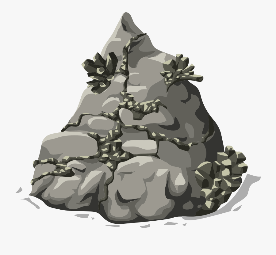 Glitch Clipart Small Rock - Batu Png, Transparent Clipart