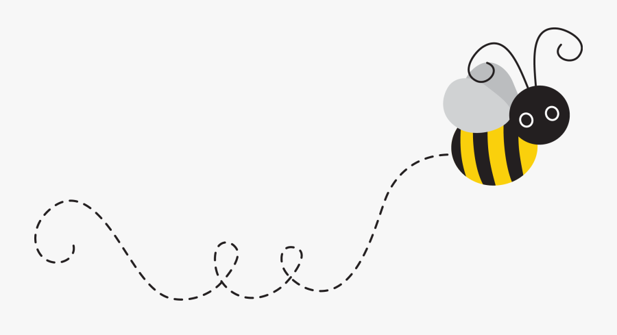 Bee Hive Childminding - Flying Transparent Background Bee Clipart, Transparent Clipart