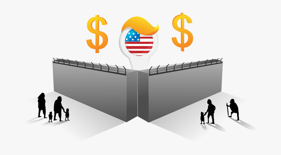 Donald Trump's Wall Transparent, Transparent Clipart