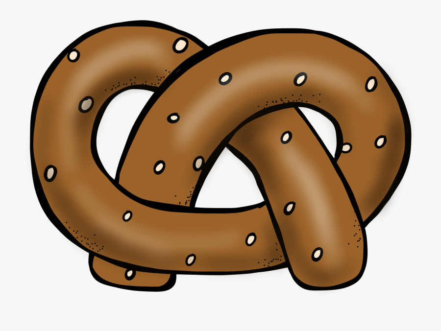 Pretzel Clipart Cartoon - Educlips Snacks, Transparent Clipart