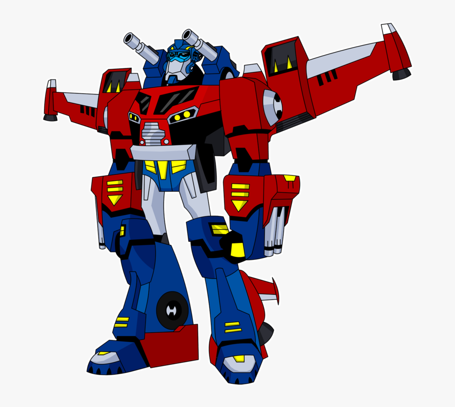 Transformer Optimus Prime Cartoon, Transparent Clipart