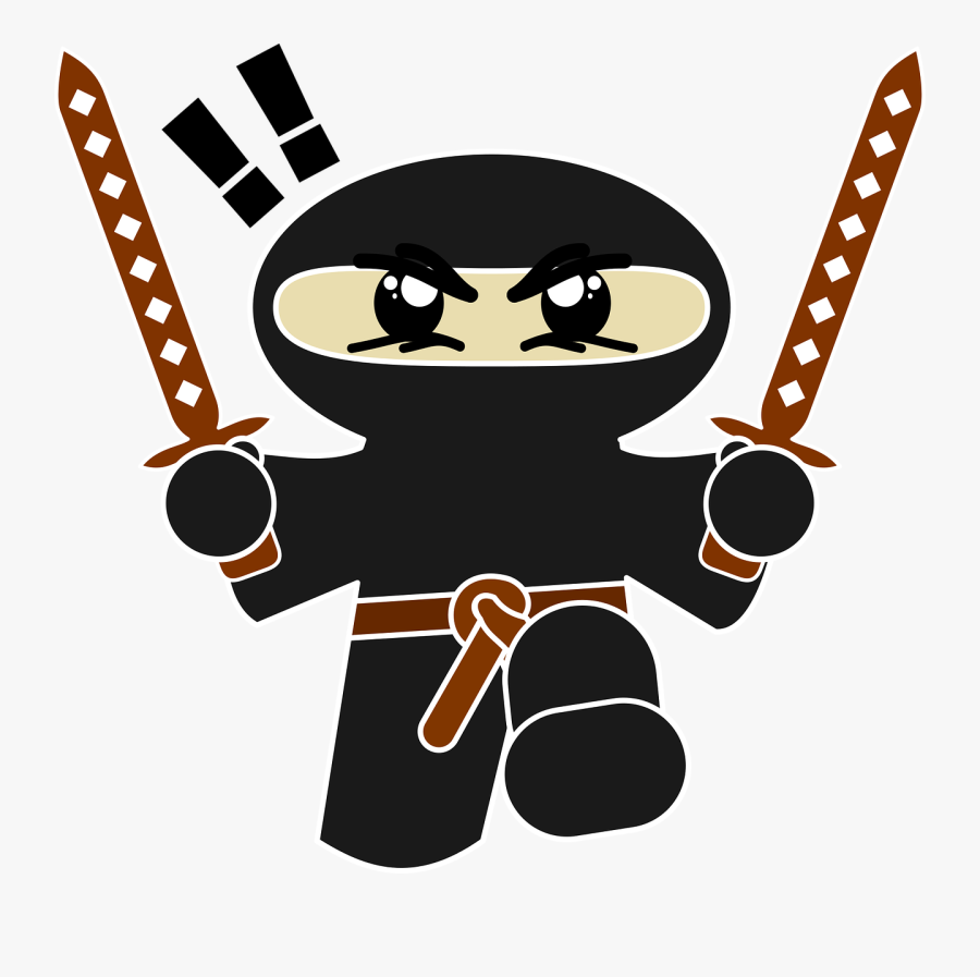Art,fictional Character,line - Clipart Ninja, Transparent Clipart