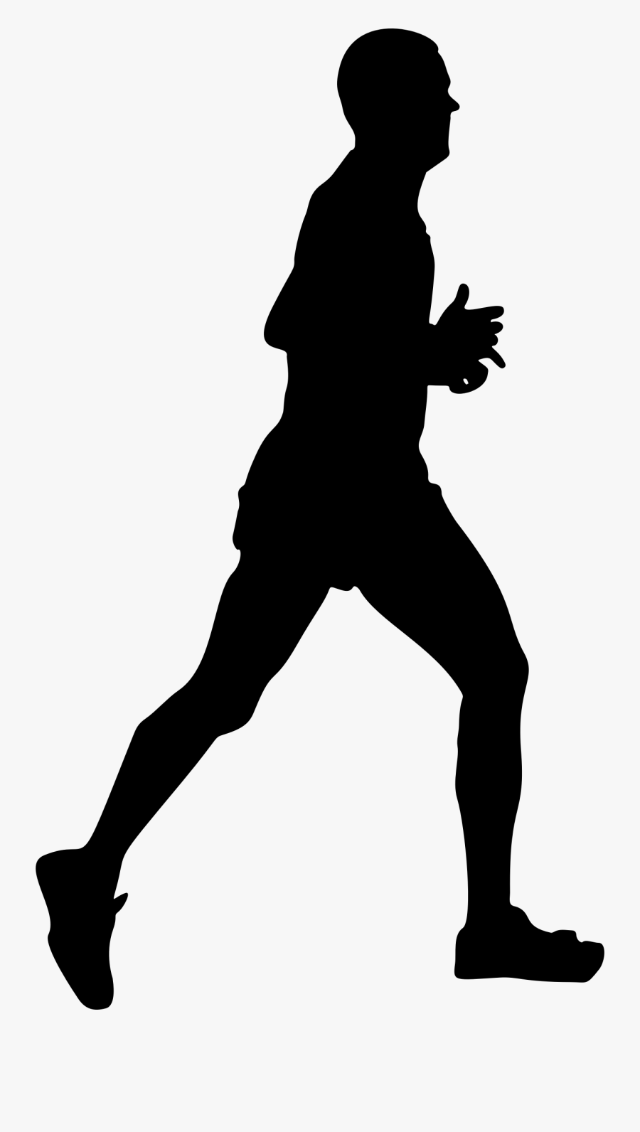 Portable Network Graphics Clip Art Transparency Vector - People Silhouette Running Png, Transparent Clipart