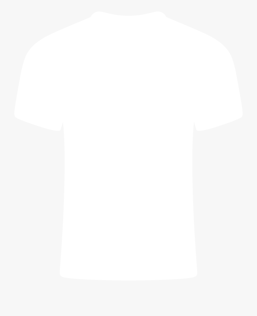 Tee Shirt Silhouette At Getdrawings - T Shirt Outline Silhouette, Transparent Clipart