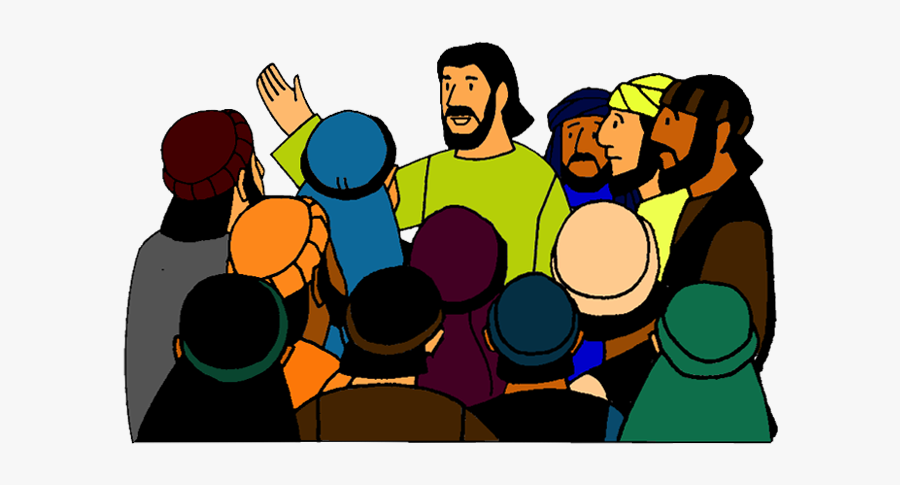 Jesus With Disciples Clipart, Transparent Clipart