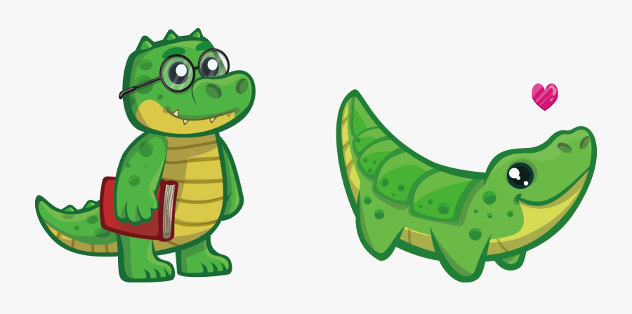 Nile Crocodile Alligator Cuteness Reptile Clip Art - Imagenes De Reptiles Animados, Transparent Clipart