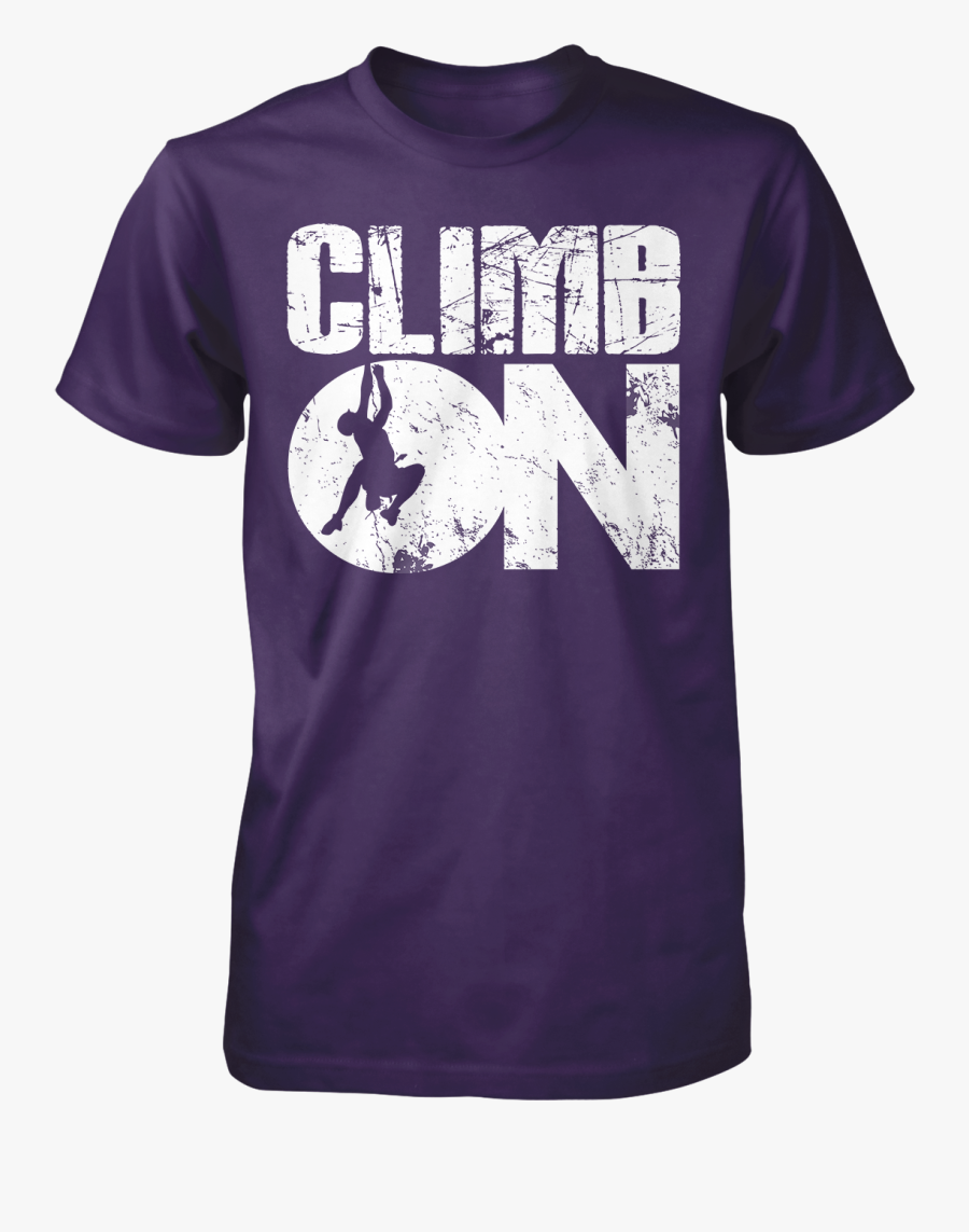 Sports Clipart Tshirt - Rock Climbing Tee Shirt, Transparent Clipart