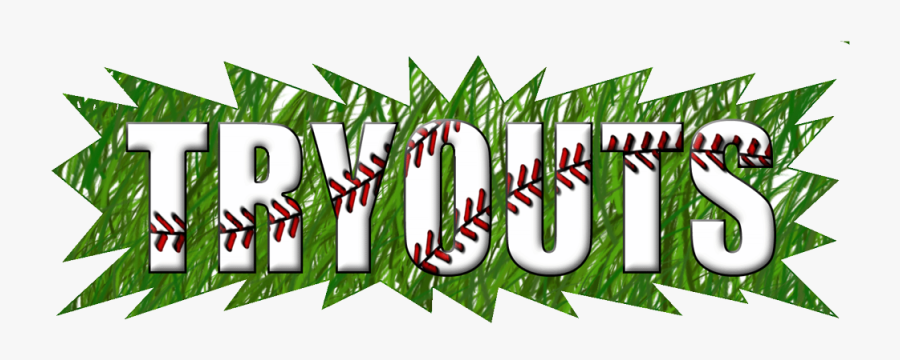 Baseball Tryouts, Transparent Clipart
