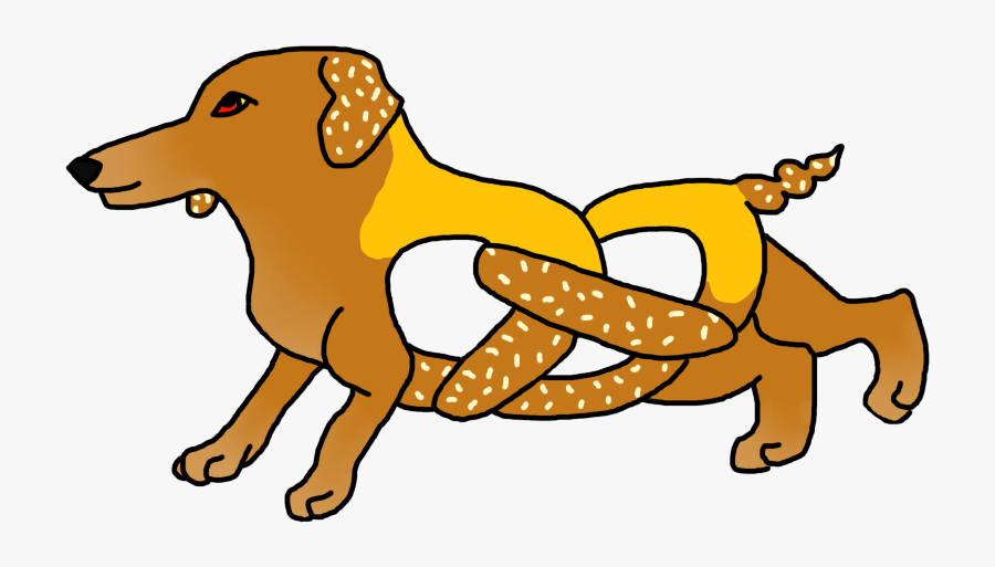 Pretzel Pup Auction By Pebblestar-nightclan On Clipart - Dog Catches Something, Transparent Clipart