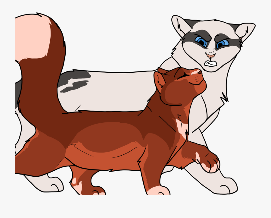 Darkpaw Follows His Little Sister On The Journey Because - Cartoon, Transparent Clipart