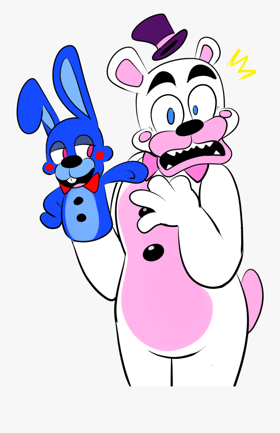 Freddy Clipart Sister Location - Fnaf Bon Bon Fat, Transparent Clipart