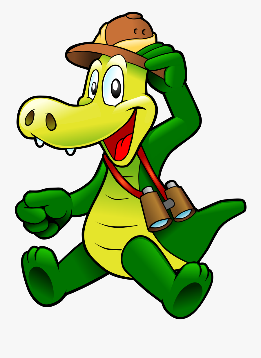 Crocodile Explorer Clip Arts - Explorer Animal Clipart, Transparent Clipart
