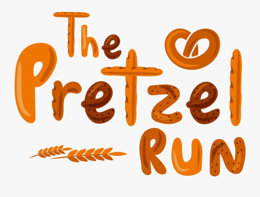 Oktoberfest Pretzel Run - Illustration, Transparent Clipart