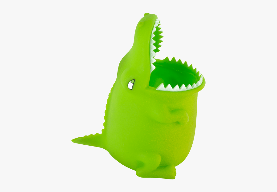Pencil And Pen Holder - Porte Brosse A Dent Crocodile, Transparent Clipart