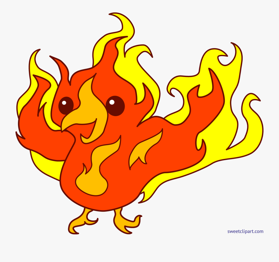 Phoenix Clipart Baby Cute Phoenix Clipart - Cute Phoenix Clipart, Transparent Clipart