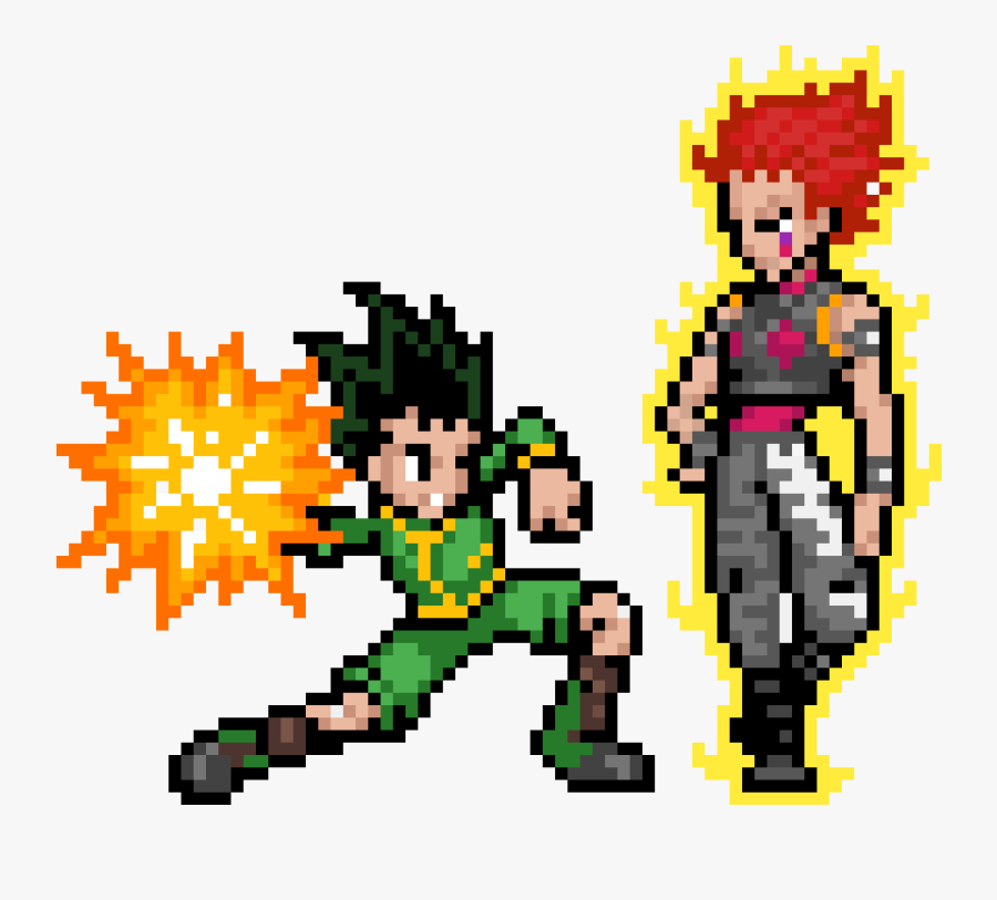 Hunter X Hunter Pixel Art Clipart , Png Download - Hunter X Hunter Pixel Art, Transparent Clipart