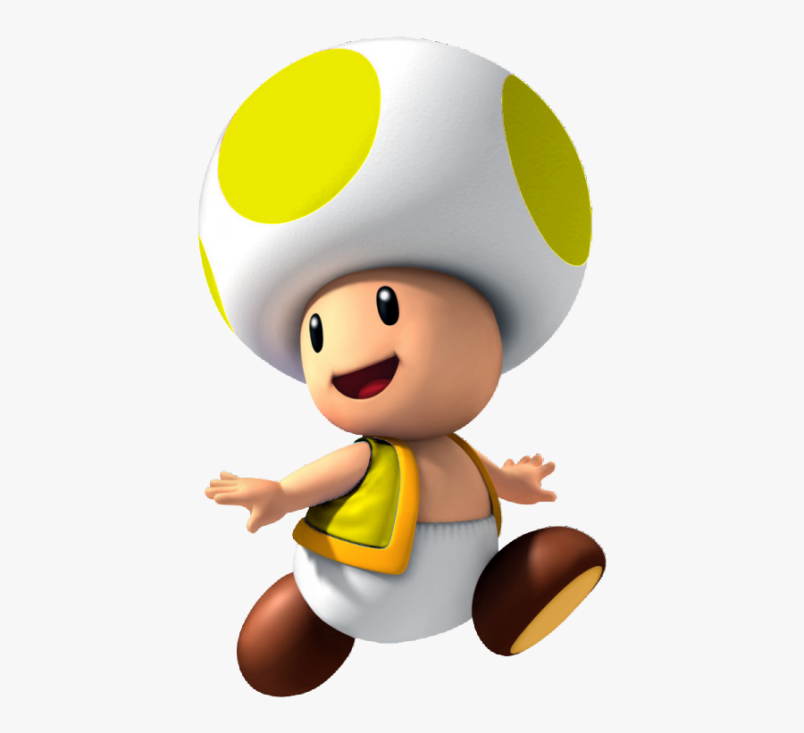 Toad Mario, Transparent Clipart