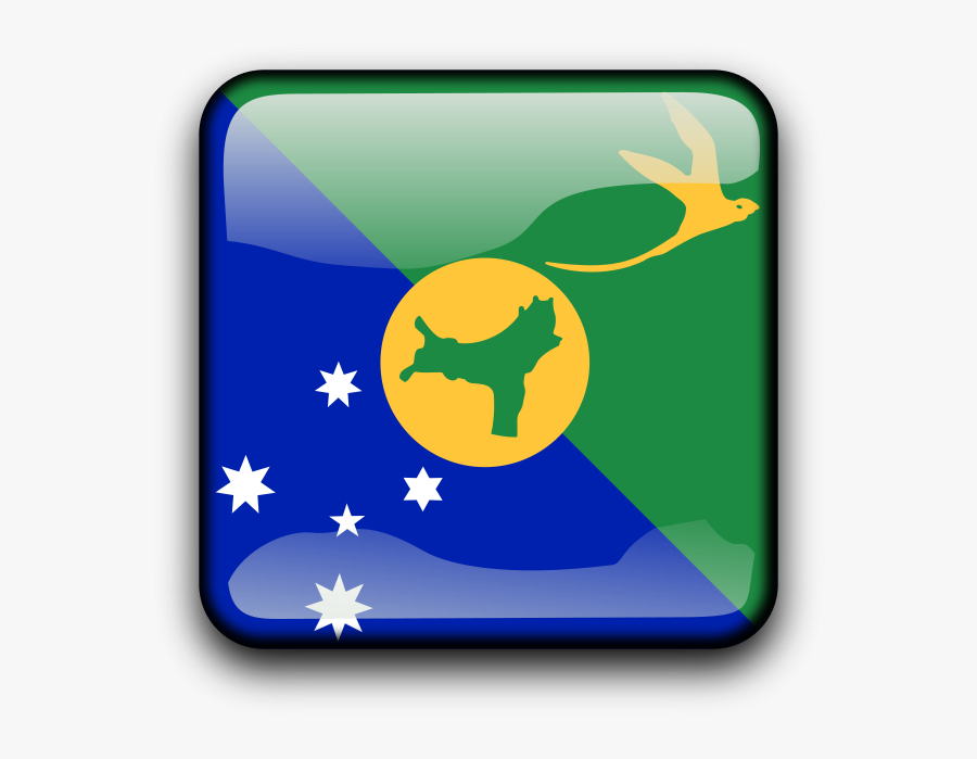 Christmas Island Country Flag, Transparent Clipart
