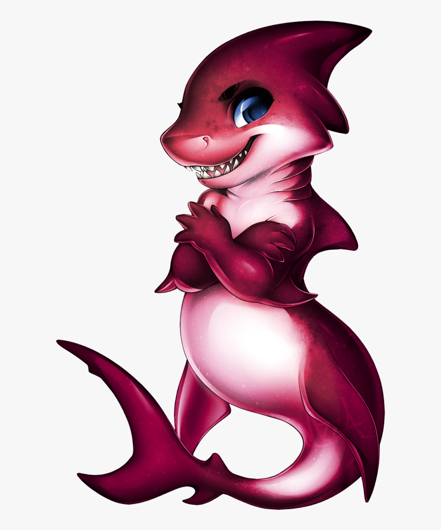 Shark Clipart Pink - Anthro Shark Furvilla, Transparent Clipart