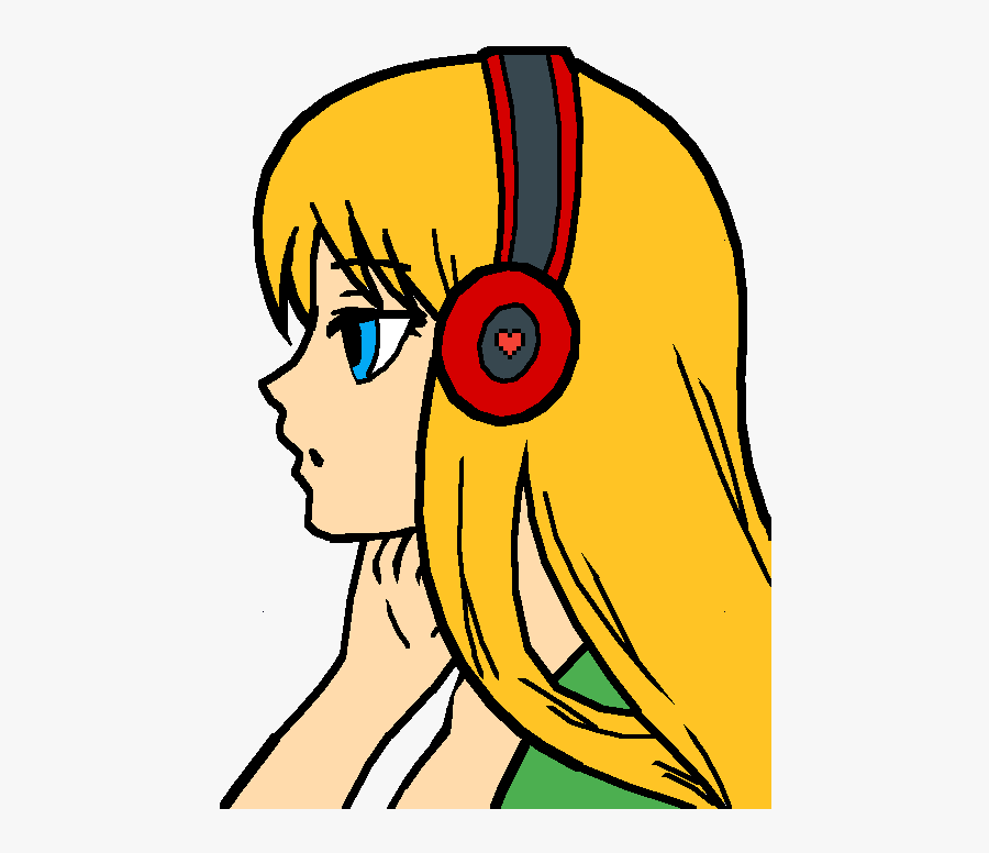 Random Image From User - Anime Girl Not Colored, Transparent Clipart
