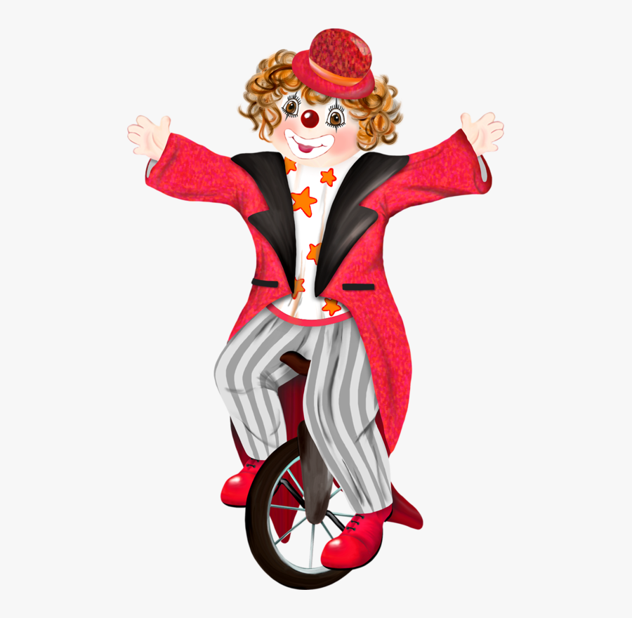 Clown,png,tube - Joker In Circus Drawing, Transparent Clipart