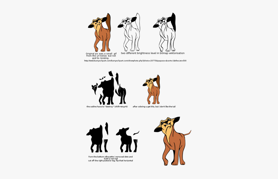 Angry Dog Vector Images - Big And Small Dog Angry, Transparent Clipart