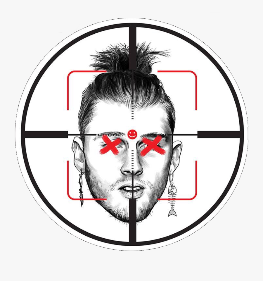 #mgk #eminem #killshot #trigger #letstalkaboutit #drawing - Eminem Killshot, Transparent Clipart