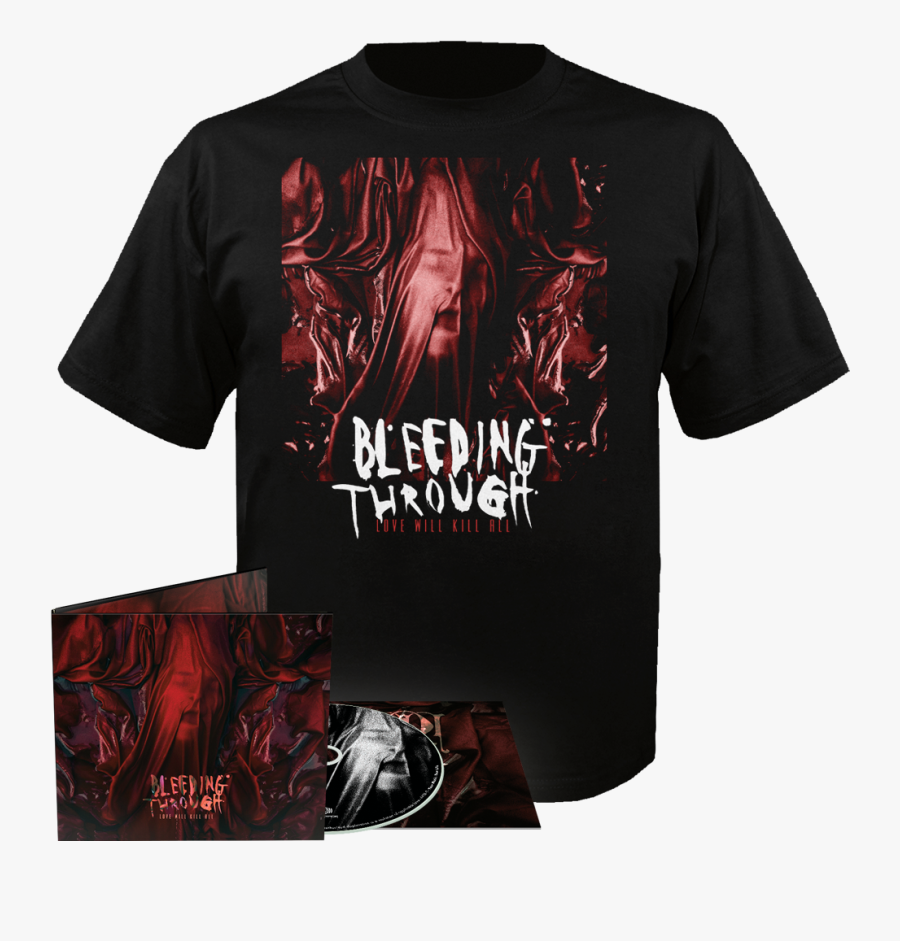 Love Will Kill All Cd Digi T Shirt Bundle Xxl - Bleeding Through Love Will Kill, Transparent Clipart