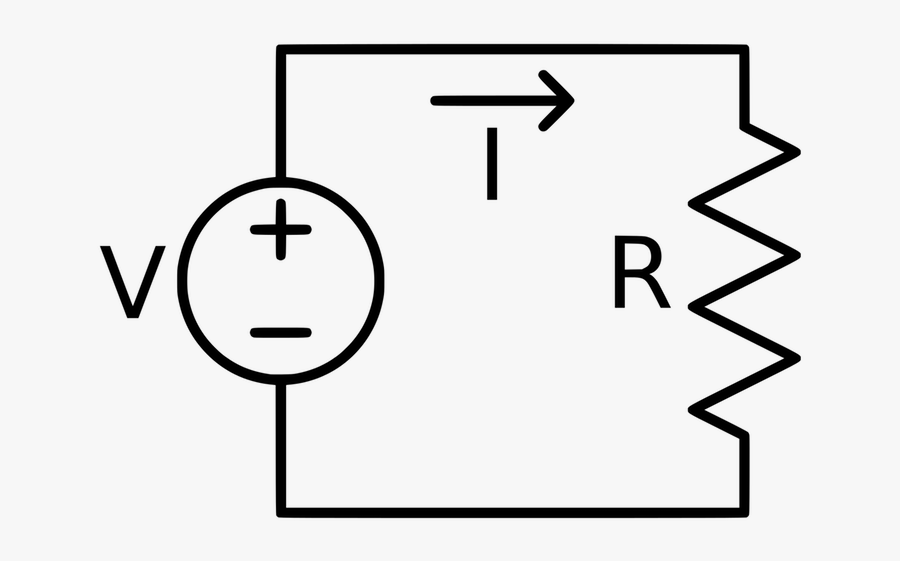 Voltage Source, Transparent Clipart