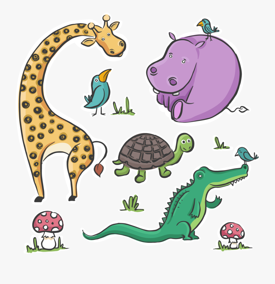 Vector Animal Park Png Download - Cartoon, Transparent Clipart
