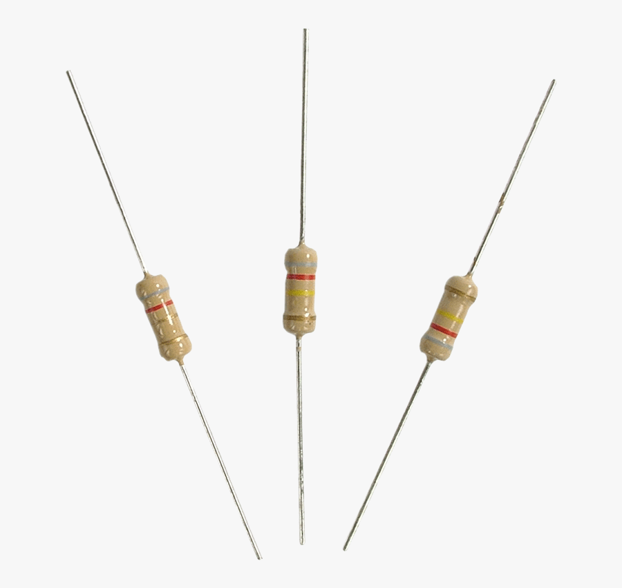 1w, Carbon Film, 5 Of Each Value - Syringe, Transparent Clipart