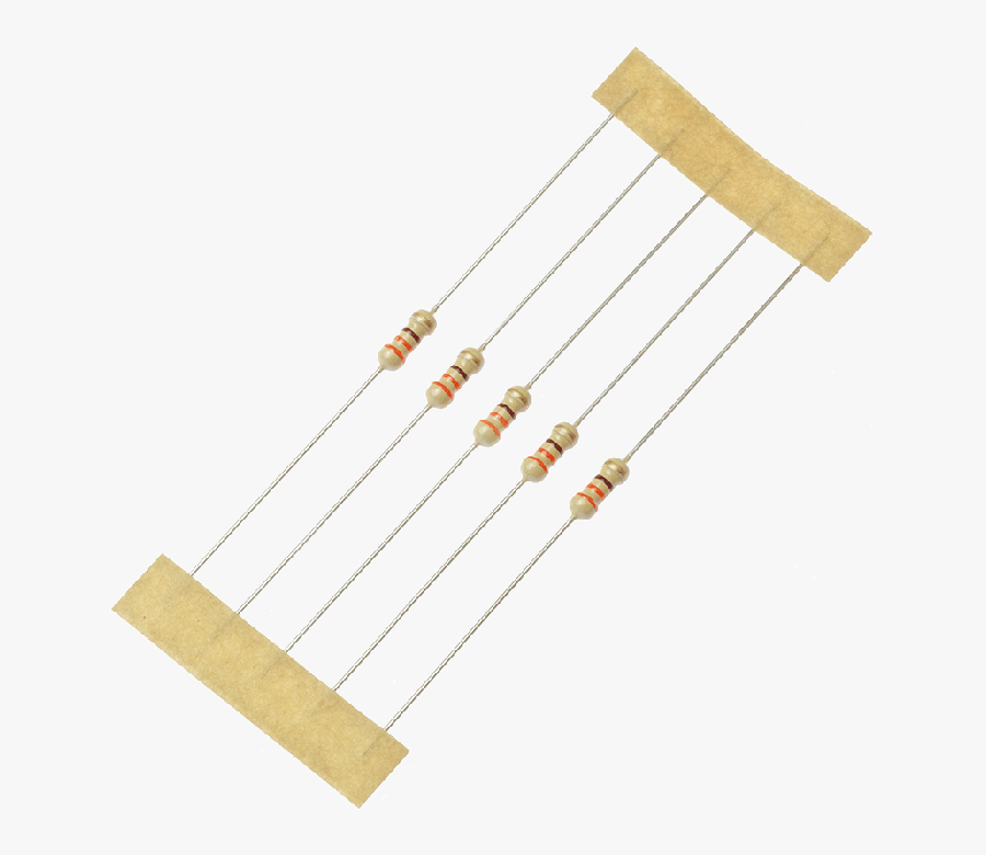 330 Ohm 1/4w 5% Carbon Film Resistor - 2.2 K Resistor, Transparent Clipart