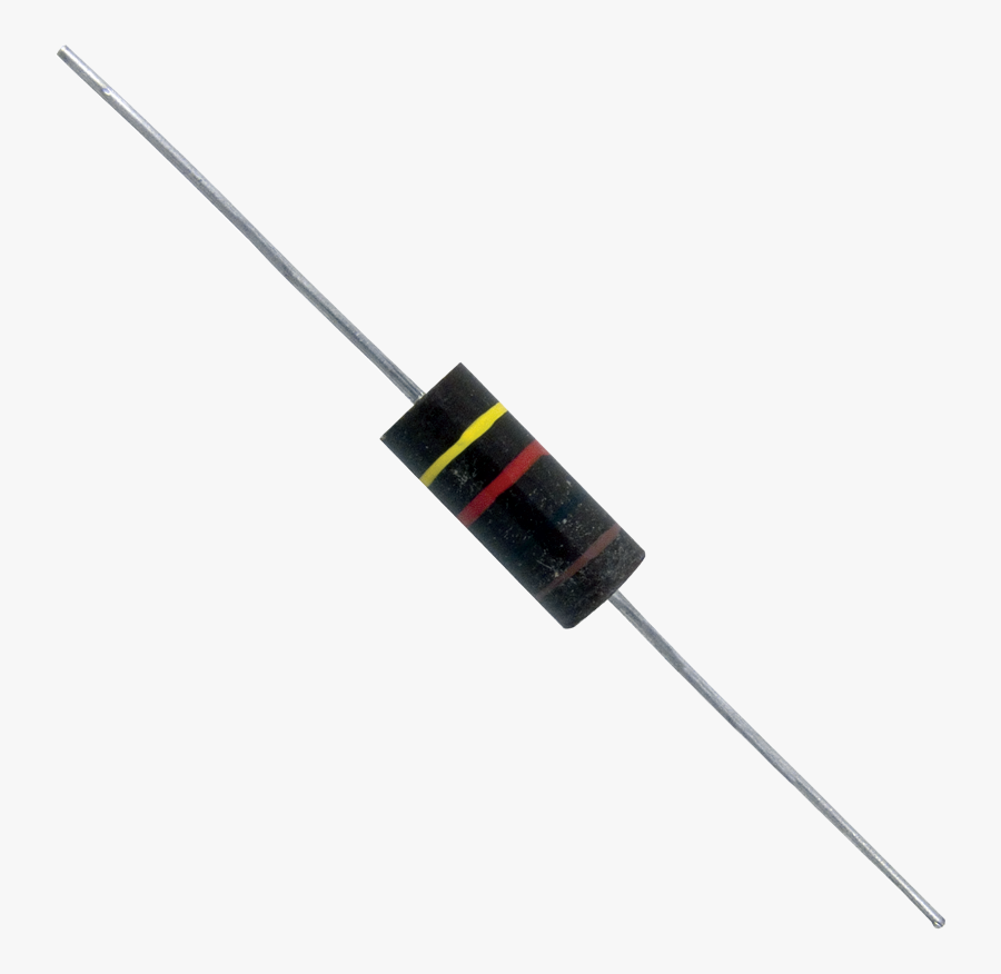 Passive Circuit Component - Carbon Comp Resistors, Transparent Clipart