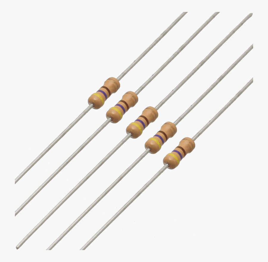 High Precision Resistors 1/4w Metal Film Resistors - 90k Ohm Resistor, Transparent Clipart