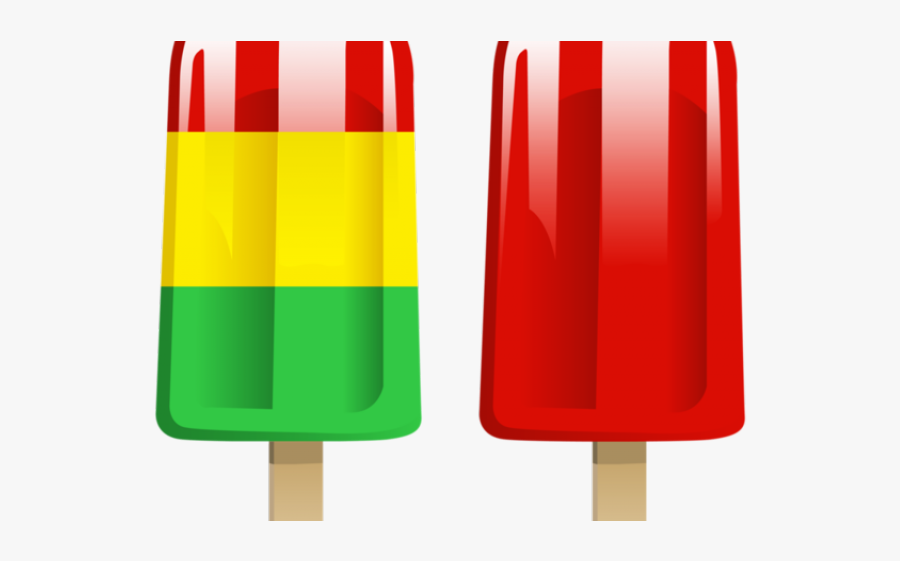 Red Ice Popsicle Clipart, Transparent Clipart