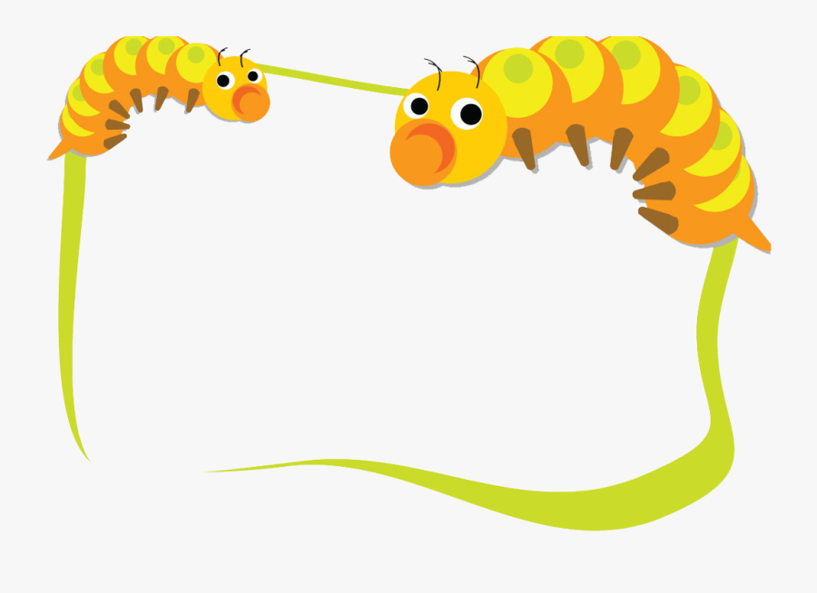Caterpillar Clip Art - กรอบ ข้อความ Png , Free Transparent Clipart