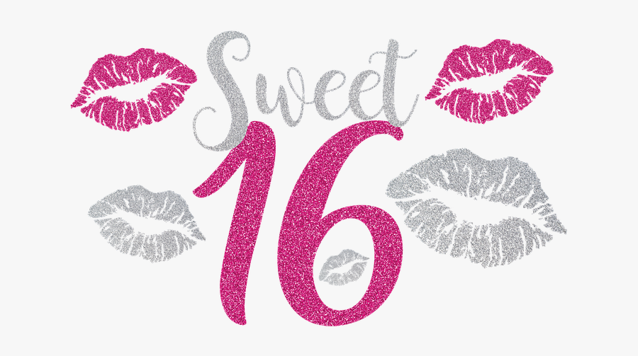 Sweet Sixteen, Birthday, Sweet - Sweet Sixteen Png, Transparent Clipart