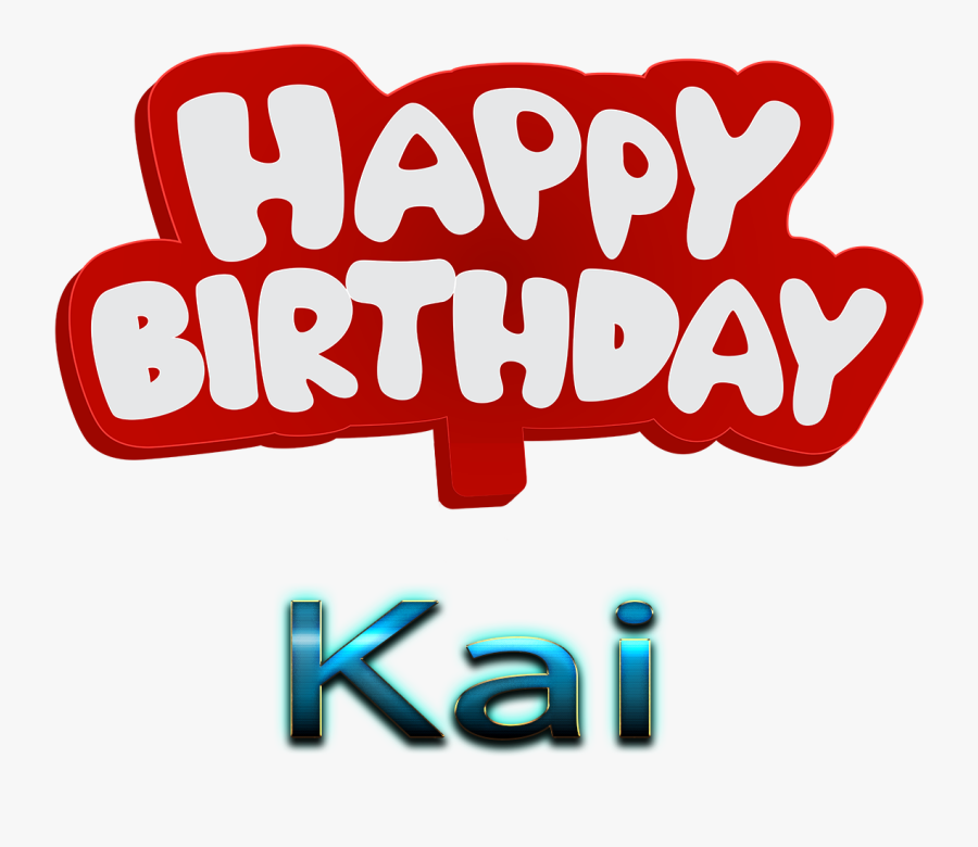 Kai Happy Birthday Name Logo - Happy Birthday Ramzan Cake, Transparent Clipart