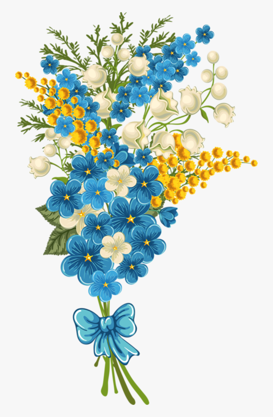 Flower Beautiful Border Design, Transparent Clipart