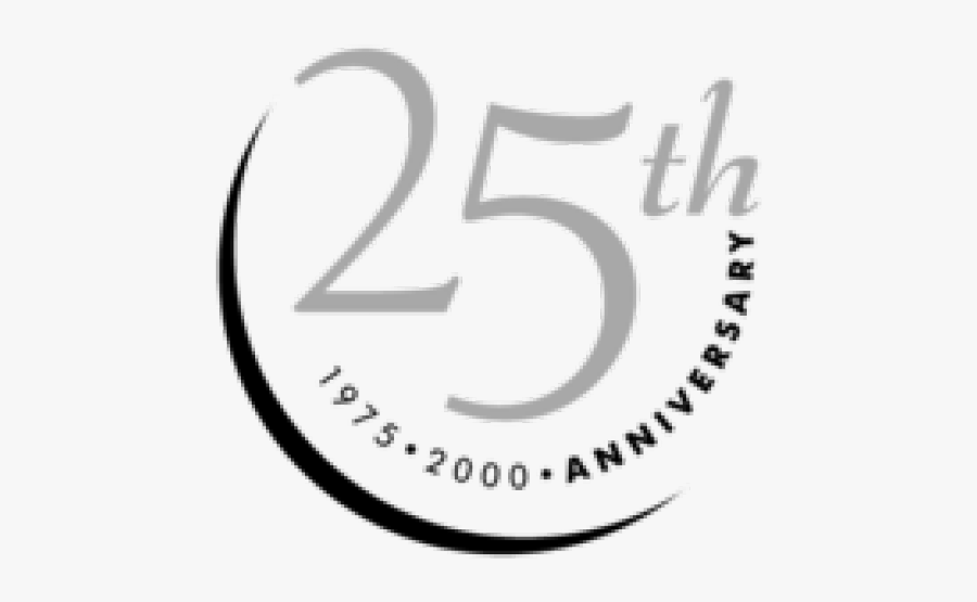 25th Anniversary Cliparts - Logo 55 Year Anniversary Ideas, Transparent Clipart