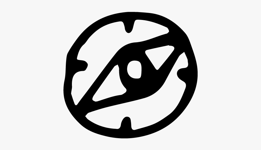 Compass Icon, Transparent Clipart