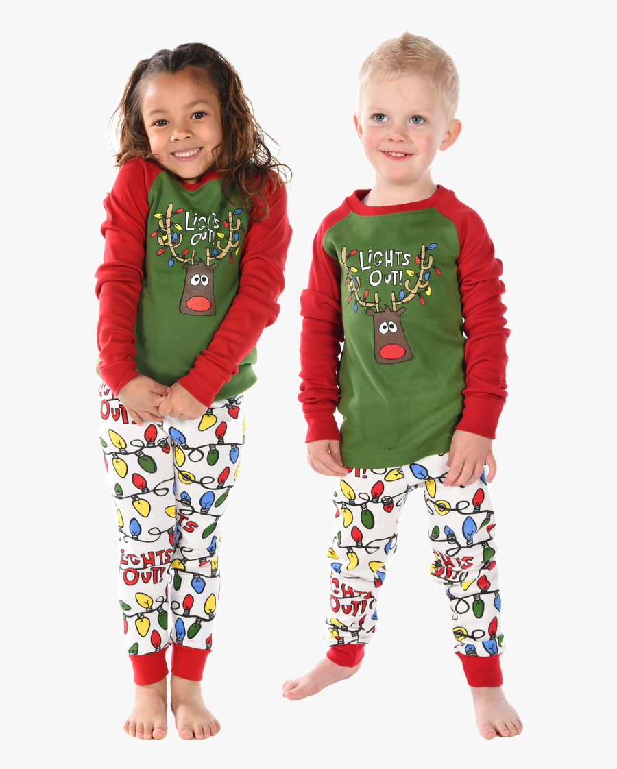 Lights Out Kid Pj Set - Toddler, Transparent Clipart