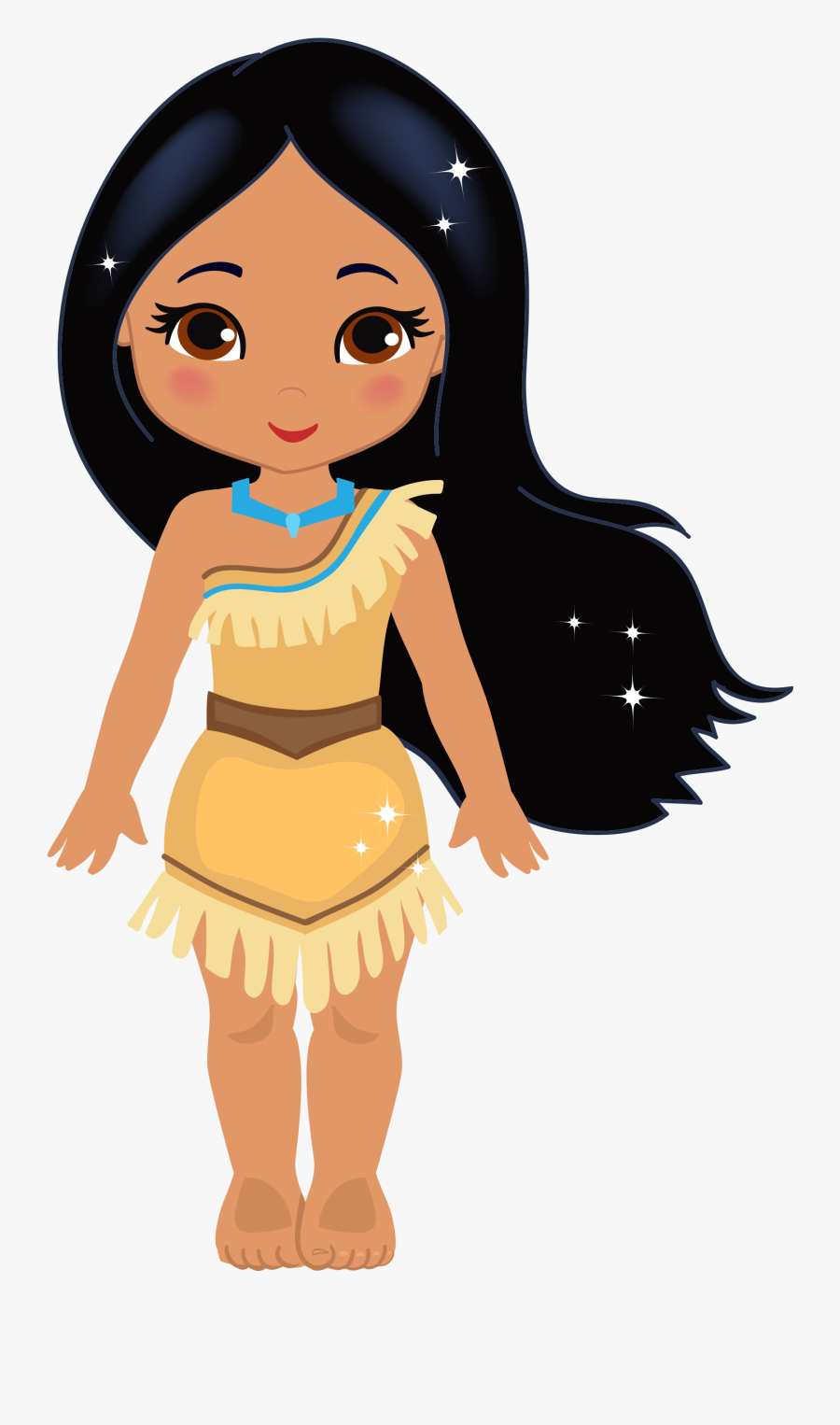 Clip Art Princess Girl Adored Performers - Cartoon Indian Girl Png, Transparent Clipart