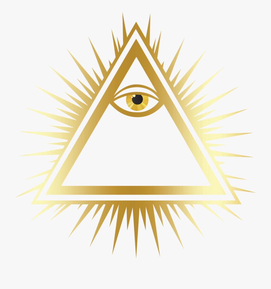 Transparent All Seeing Eye Pyramid Png - All Seeing Eye, Transparent Clipart