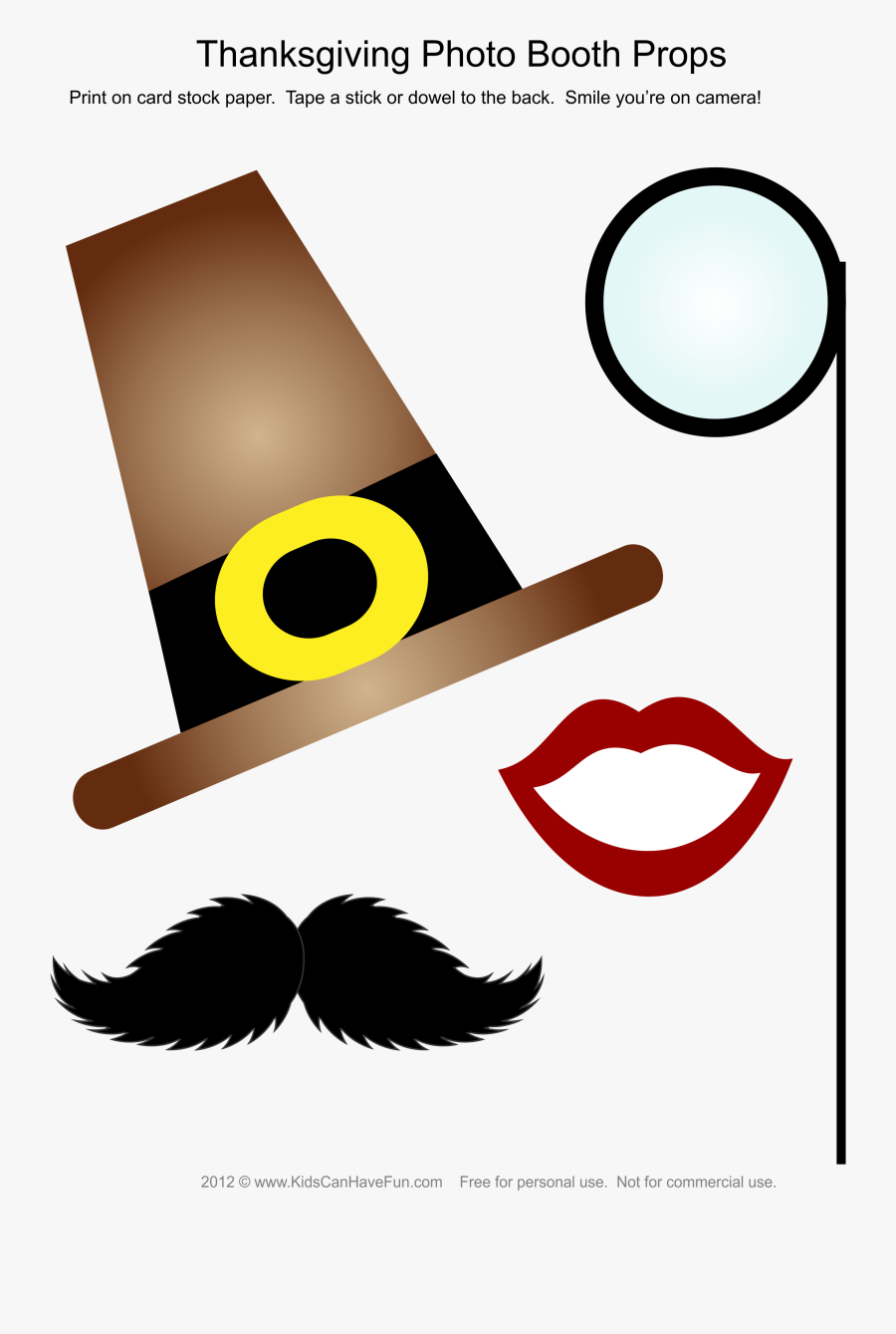 Transparent Photo Booth Props Png - Photo Booth, Transparent Clipart