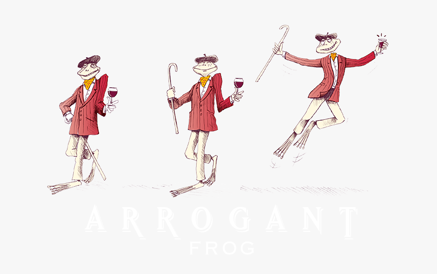 Transparent Crazy Frog Png - Vinho Arrogant Frog, Transparent Clipart